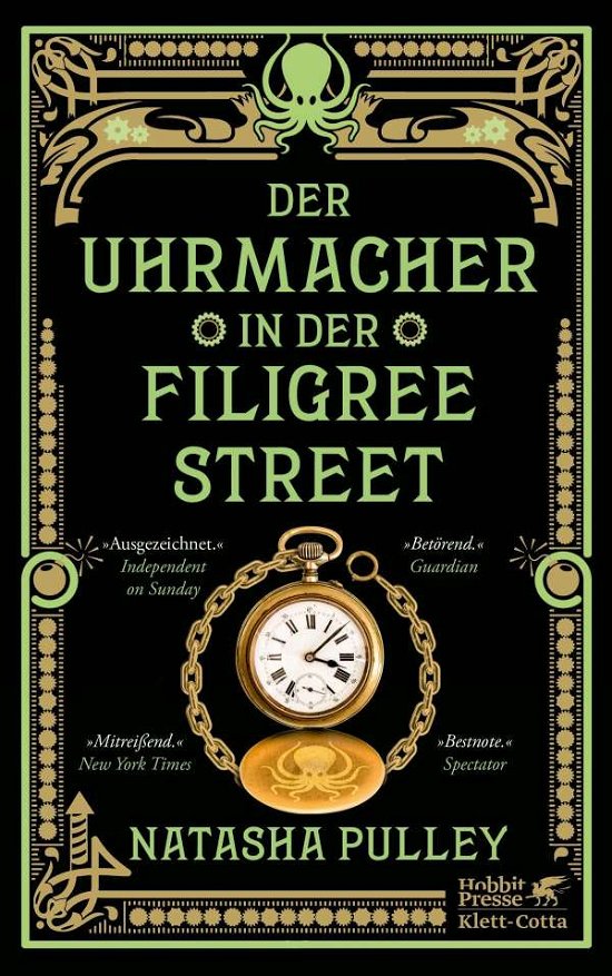Cover for Natasha Pulley · Der Uhrmacher in der Filigree Street (Hardcover Book) (2021)