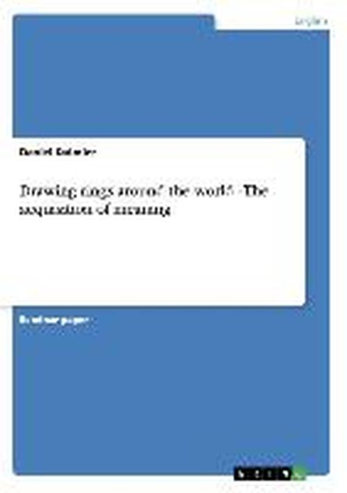 Cover for Daniel Daimler · Drawing rings around the world - The acquisition of meaning (Paperback Book) (2007)