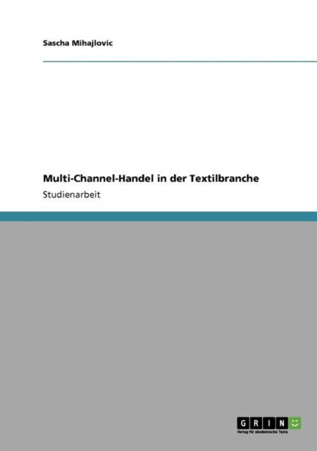 Cover for Mihajlovic · Multi-Channel-Handel in der (Book) [German edition] (2011)