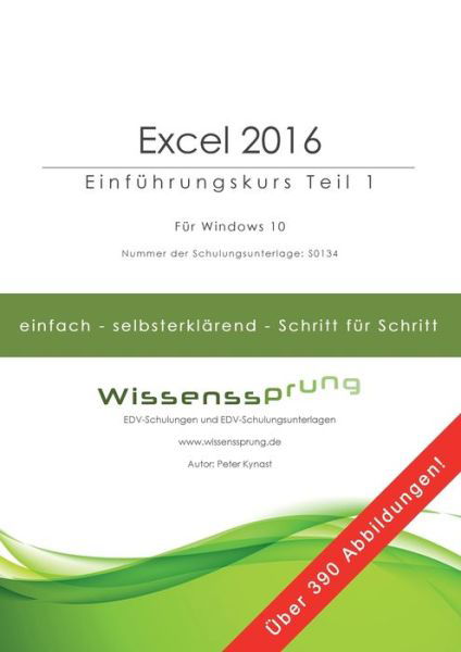 Cover for Kynast · Excel 2016 - Einführungskurs Tei (Bok) (2019)