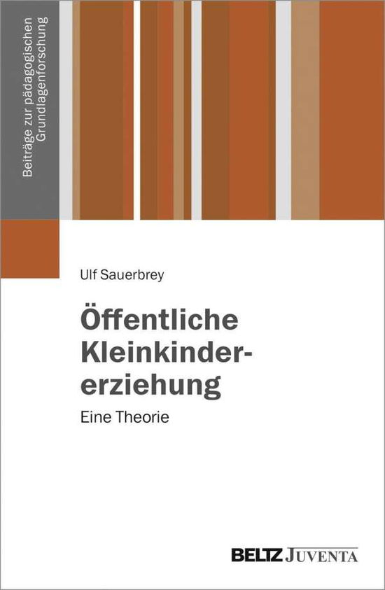 Cover for Sauerbrey · Öffentliche Kleinkindererzieh (Book)