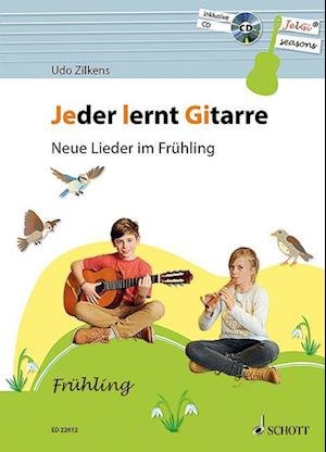 Cover for Udo Zilkens · Jeder Lernt Gitarre ? Neue Lieder Im Fruhling (Book) (2017)