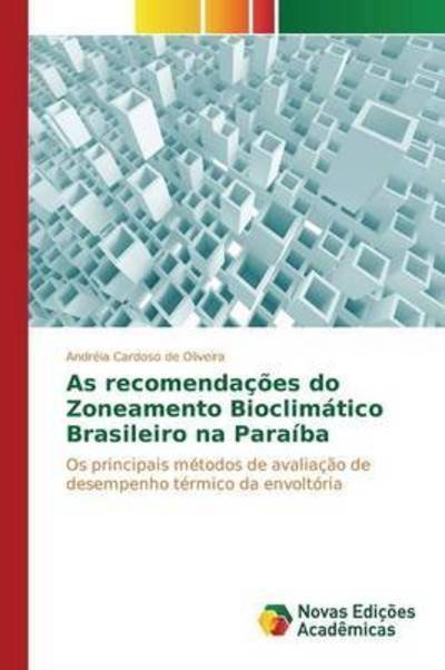 Cover for Oliveira · As recomendações do Zoneamento (Bog) (2015)