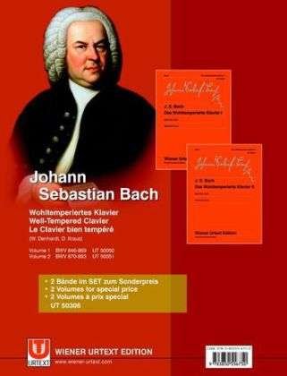 Cover for Bach · Wohltemper.Klavier.1+2 UT50306 (Book)