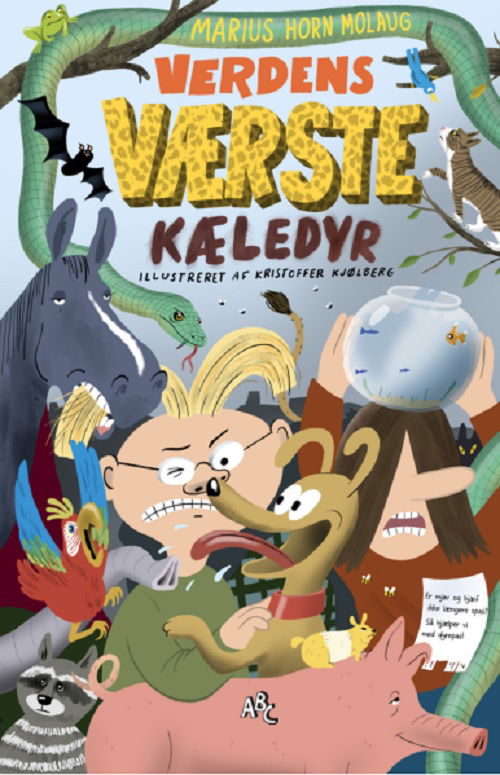 Verdens værste 6: Verdens værste kæledyr - Marius Horn Molaug - Books - ABC FORLAG - 9788775890750 - July 31, 2023