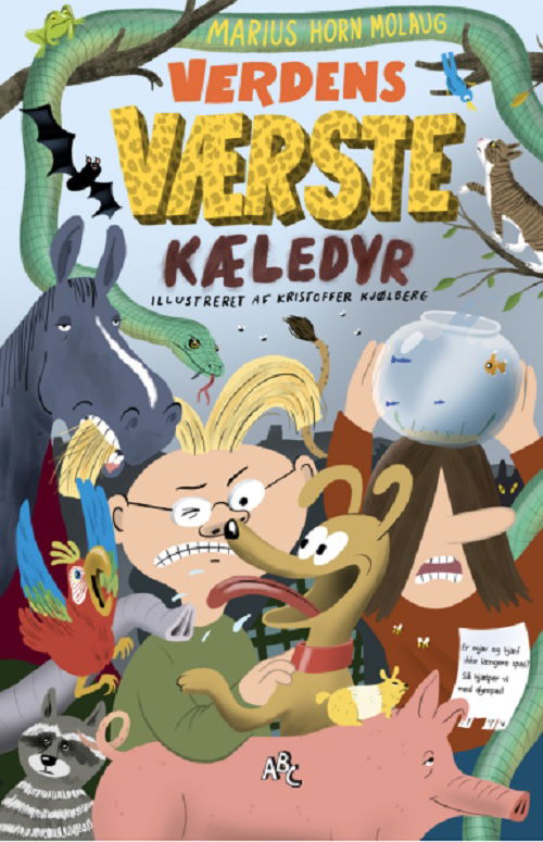 Cover for Marius Horn Molaug · Verdens værste 6: Verdens værste kæledyr (Indbundet Bog) [1. udgave] (2023)