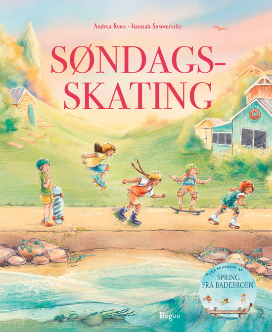 Cover for Andrea Rowe · Søndags-skating (Hardcover Book) [1er édition] (2024)