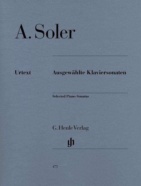 Cover for A. Soler · Ausgew.Klaviersonaten.HN475 (Buch)