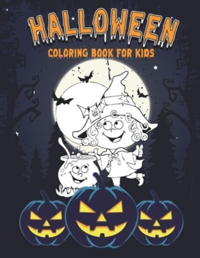 Cover for Boo Coloring Books · Halloween coloring Book for KIDS (Pocketbok) (2020)
