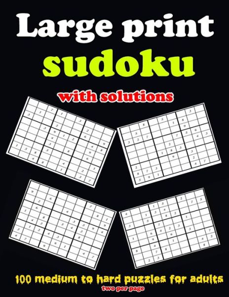 Cover for Jehovah's Witness Editien · Large print sudoku with solutions (Paperback Book) (2021)