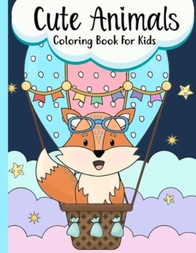 Cover for Icicles X Ink · Cute Animals Coloring Book For Kids (Paperback Bog) (2021)