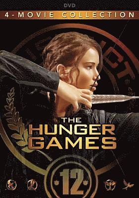 Cover for Hunger Games: Complete 4 Film (DVD) (2018)