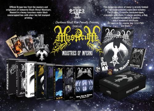 Cover for Mysticum · Industries Of Inferno  (8 MC Box) (Cassette) (2022)