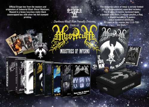 Cover for Mysticum · Industries Of Inferno (8 MC Box) (Kassette) (2022)