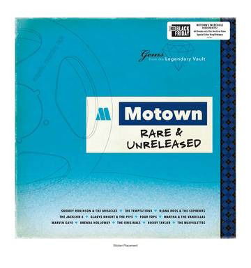 Cover for Various Artists · Motown Rare &amp; Unreleased (Coloured Vinyl) (Black Friday 2019) (LP) (2019)