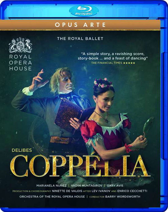 Cover for Royal Ballet · Coppelia (Blu-Ray) (2020)