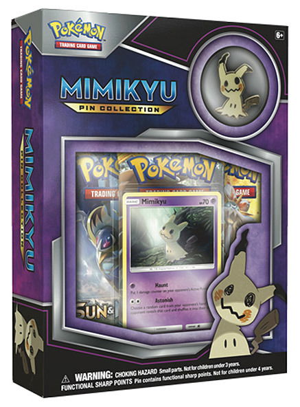 Cover for Pokemon · Pokemon TCG Mimikyu Pin Collection per unit (Cards)