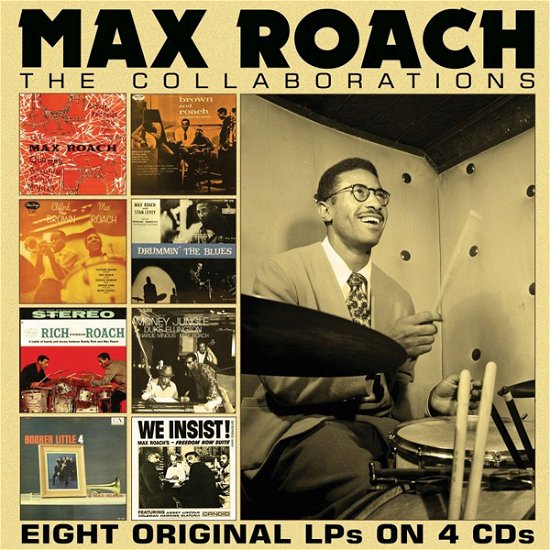 Collaborations - Max Roach - Musiikki - ENLIGHTENMENT - 0823564034751 - sunnuntai 7. helmikuuta 2021