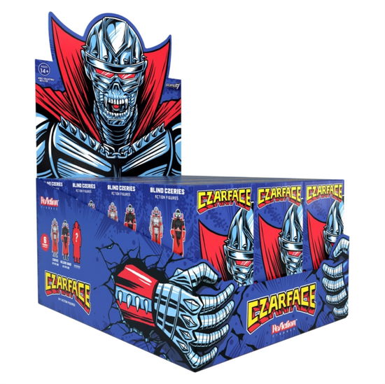Czarface Blind Box Wave 01 - Blind Box Flat - Set Of 12 Action Figures - Czarface - Produtos - SUPER 7 - 0840418813751 - 20 de janeiro de 2025