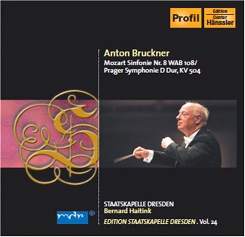 Symphony No. 8 / Prager Symphony D Dur Kv 504 - Bruckner / Mozart / Skd / Haitink - Musik - PROFIL - 0881488705751 - 10 februari 2009