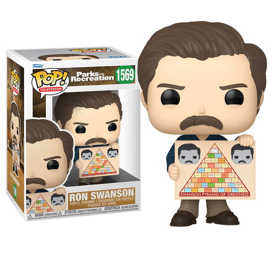 Pop Television Parks and Rec Ron 15th - Pop Television Parks and Rec - Produtos - Funko - 0889698801751 - 28 de agosto de 2024