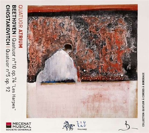 Cover for Atrium Quartet · Beethoven &amp; Shostakovich - Quartets (CD) [Digipak] (2008)