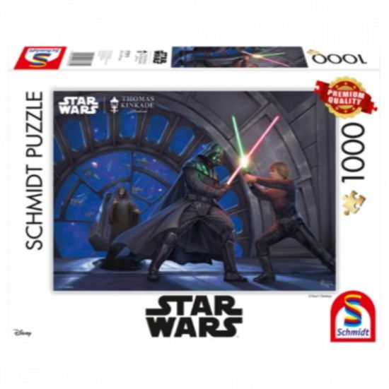 Cover for Disney Star Wars - A Son's Destiny by Thomas Kinkade 1000 Piece Schmidt Puzzle (MERCH) (2023)