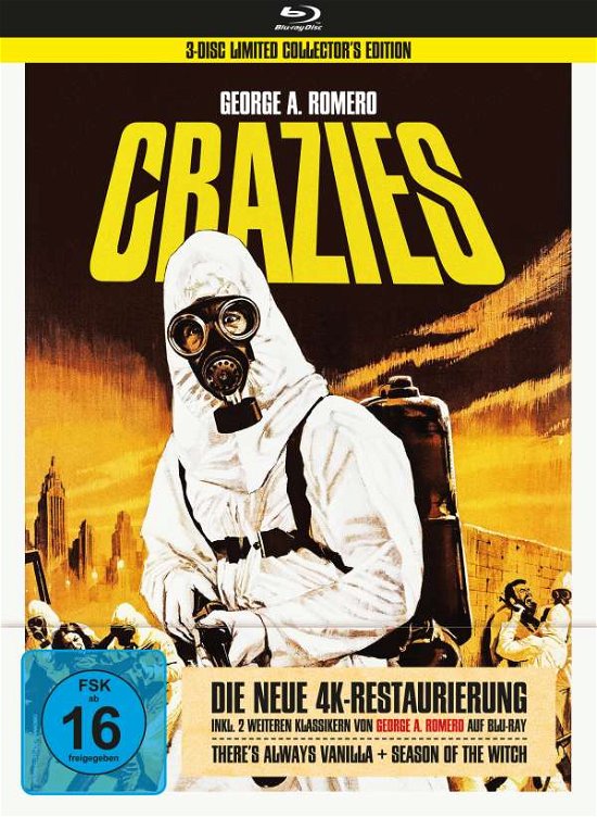 George A.romeros Crazies (+bonusfilme)-limite - George A. Romero - Film -  - 4042564200751 - 19. marts 2021
