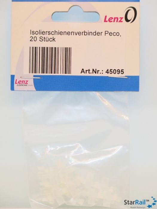 Cover for Lenz · Isolierschienenverbinder Peco 20 Stuck (Toys)