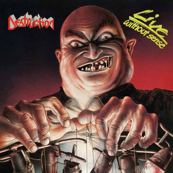 Cover for Destruction · Live Without Sense (Red / Grey Bi-color Vinyl) (LP) [Limited, Remastered edition] (2022)