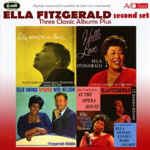 Cover for Ella Fitzgerald · Fitzgerald - Three Classic Albums Plus (CD) [Japan Import edition] (2016)