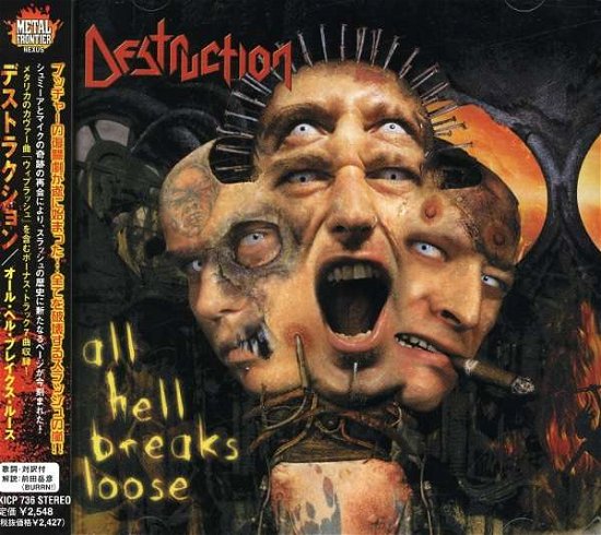 Cover for Destruction · All Hell Breaks... + 7 (CD) [Bonus Tracks edition] (2000)