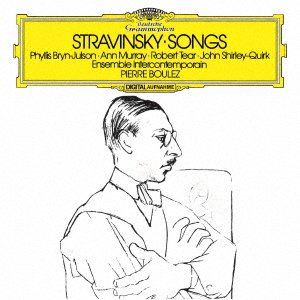 Cover for Pierre Boulez · Stravinsky: Songs (CD) [Japan Import edition] (2021)