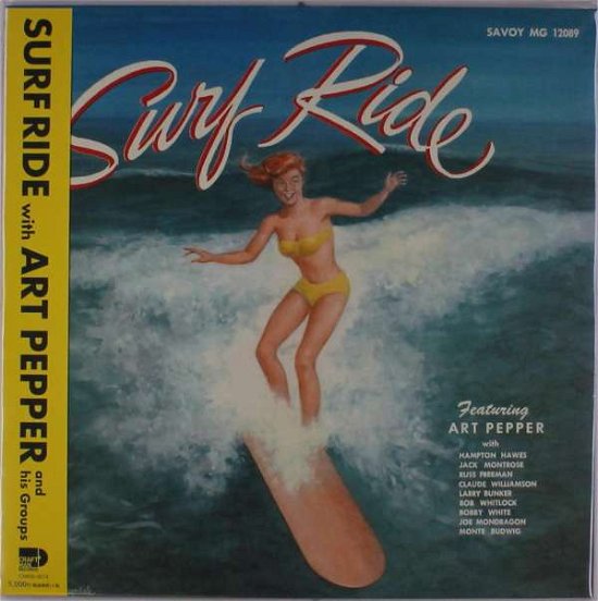 Cover for Art Pepper · Surf Ride (LP) [Japan Import edition] (2019)