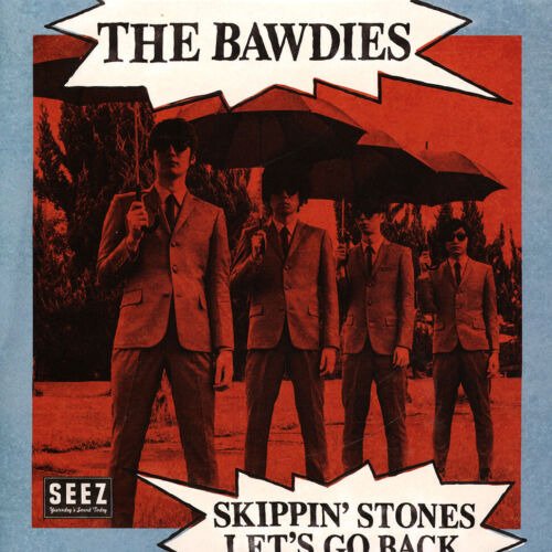 Cover for Bawdies · Skipping Stone / Let's Go Back (LP) [Japan Import edition] (2020)
