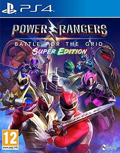Cover for Power Rangers · Battle For The Grid (PS4) [Super edition] (2021)