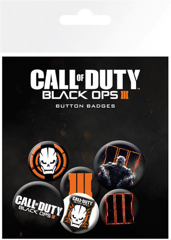 Cover for 1 · Button 6er Set - Call of Duty Black Ops III (MERCH)