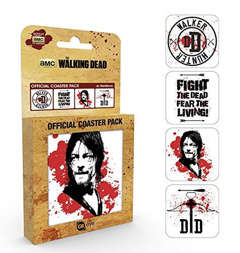 Tv Series Coaster Set-Walking Dead-Daryl - Walking Dead - Merchandise - Gb Eye - 5028486356751 - 23. Februar 2017