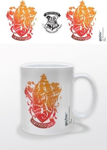Harry Potter (Gryffindor Stencil) Coffee Mug - Mokken - Merchandise - Pyramid Posters - 5050574223751 - 