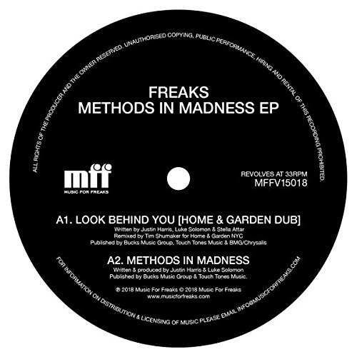 Cover for Freaks · Methods in Madness (LP) [Remastered edition] (2018)