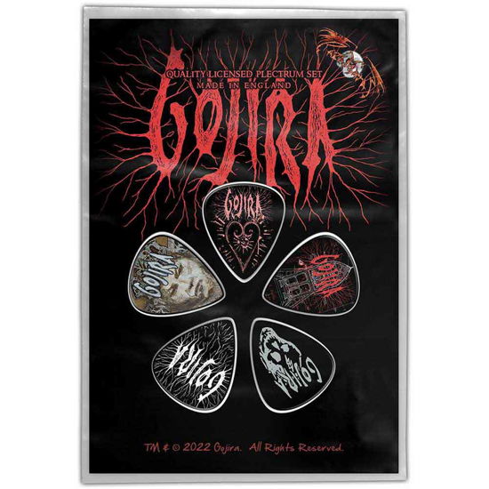 Gojira Plectrum Pack: Fortitude - Gojira - Gadżety -  - 5056365717751 - 