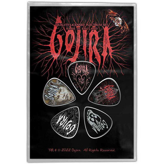 Gojira Plectrum Pack: Fortitude - Gojira - Merchandise -  - 5056365717751 - 