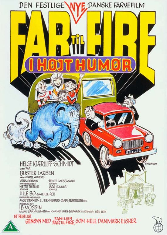 Cover for Far til Fire · I Højt Humør (DVD) (2014)