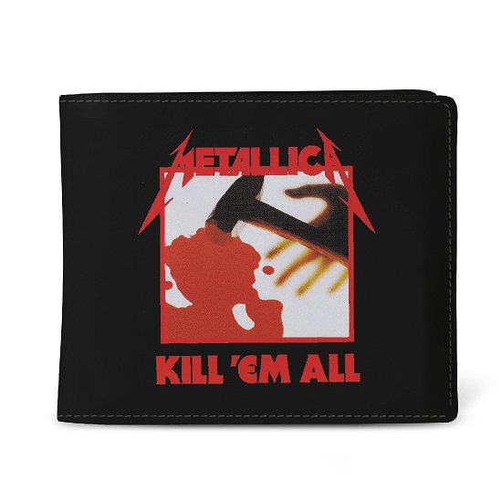 Kill Em All (Wallet) - Metallica - Mercancía - ROCK SAX - 7449948725751 - 2 de febrero de 2020