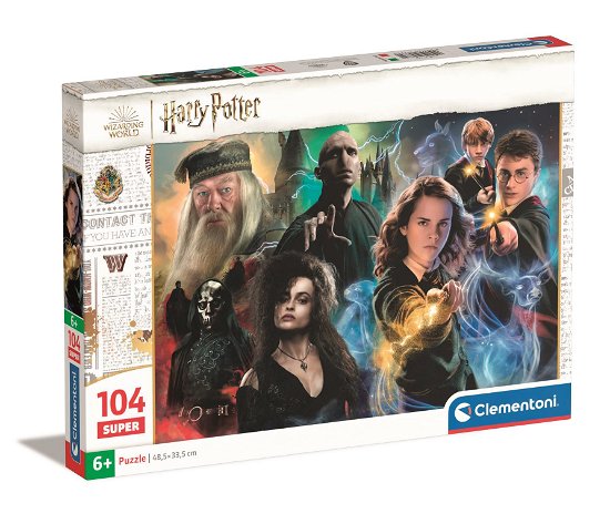 Cover for Harry Potter · Puslespil Harry Potter, 104 brikker (Jigsaw Puzzle) (2024)