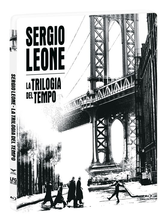 Cover for Sergio Leone · La Trilogia Del Tempo (3 Blu-Ray+Libro) (Blu-ray)