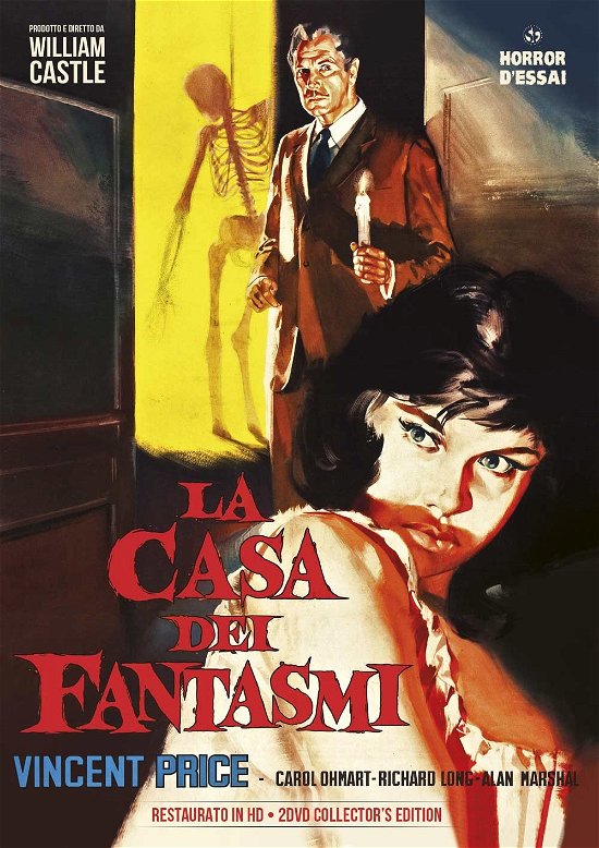 Cover for Casa Dei Fantasmi (La) (Restau · Casa Dei Fantasmi (La) (Restaurato In Hd) (Collector'S Edition 2 Dvd+Poster) (DVD) (2020)