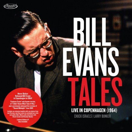 Cover for Bill Evans · Tales: Live in Copenhagen 1964 (CD) (2023)