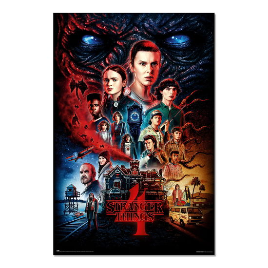 Cover for Stranger Things · STRANGER THINGS - Teaser Saison 4 - Poster 61x91cm (Legetøj)