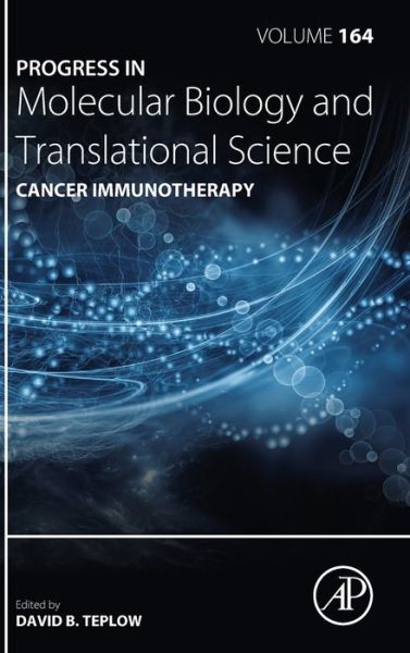 Cover for Cancer Immunotherapy - Progress in Molecular Biology and Translational Science (Hardcover Book) (2019)